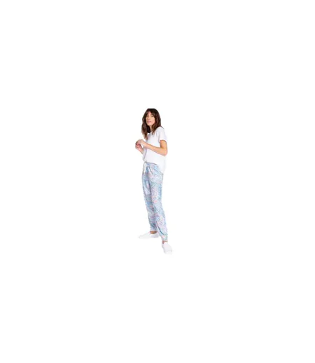 Womens/ladies Salvage Tie Dye Relaxed Fit Jogging Bottoms Multicoloured PJ Salvage
