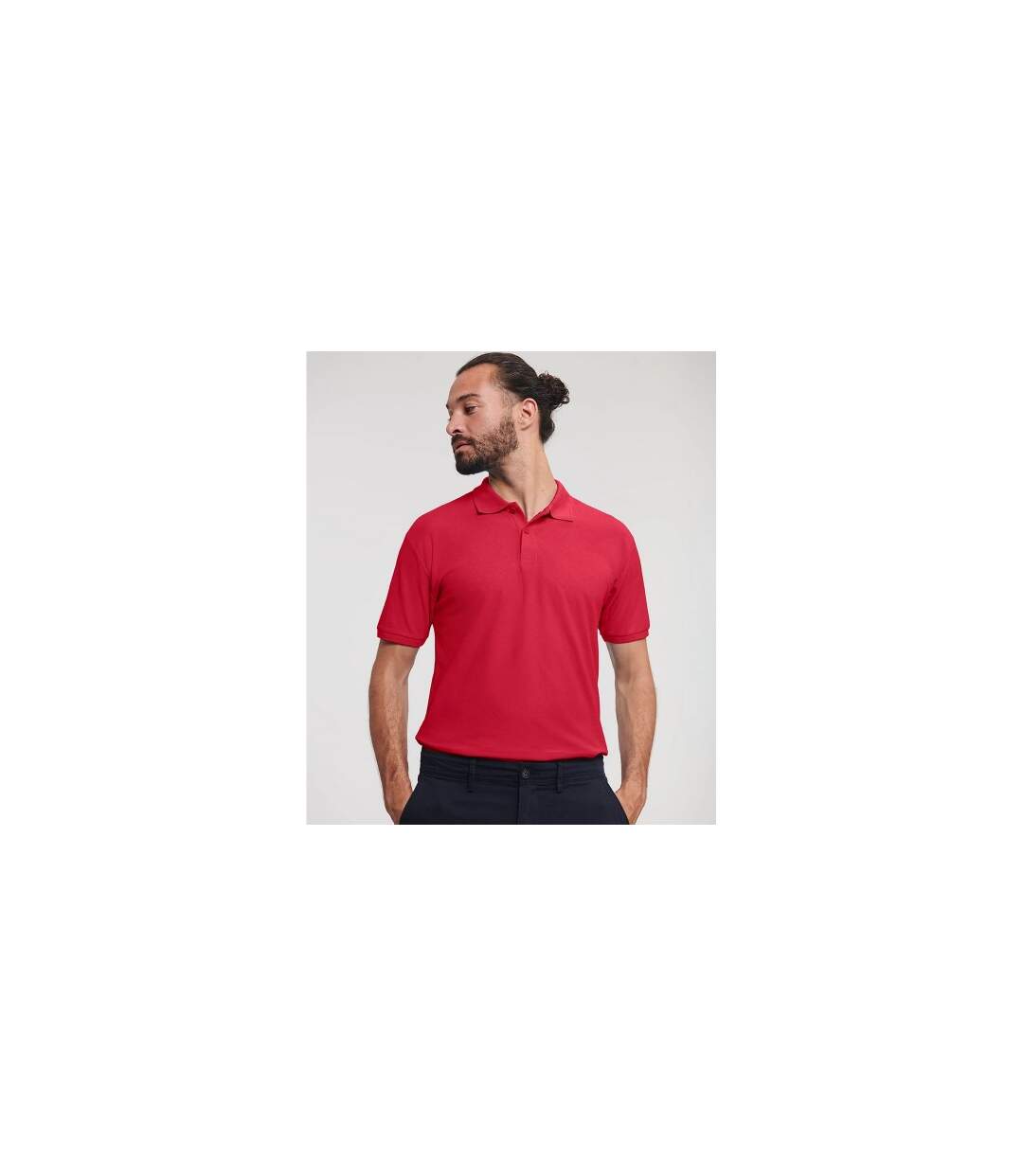 Polo Authentic Eco Homme Rouge Russell-1