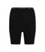 Womens/ladies Seamless Slim Compression Shorts Black Calvin Klein-2