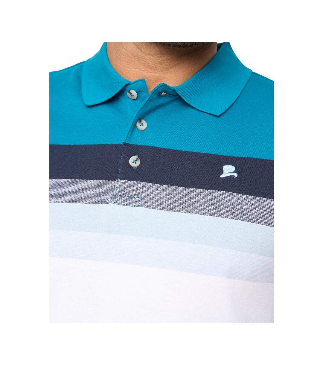 Polo Danson Homme Bleu Vif Bewley & Ritch-4