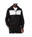 Veste noir/blanc homme lacoste colour block logo-1