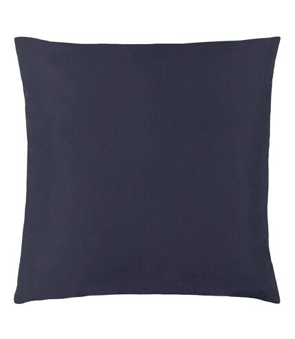 Plain outdoor cushion cover 55cm x 55cm navy Furn