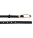 Isotoner Ceinture femme synthétique avec plaque arrondie-2