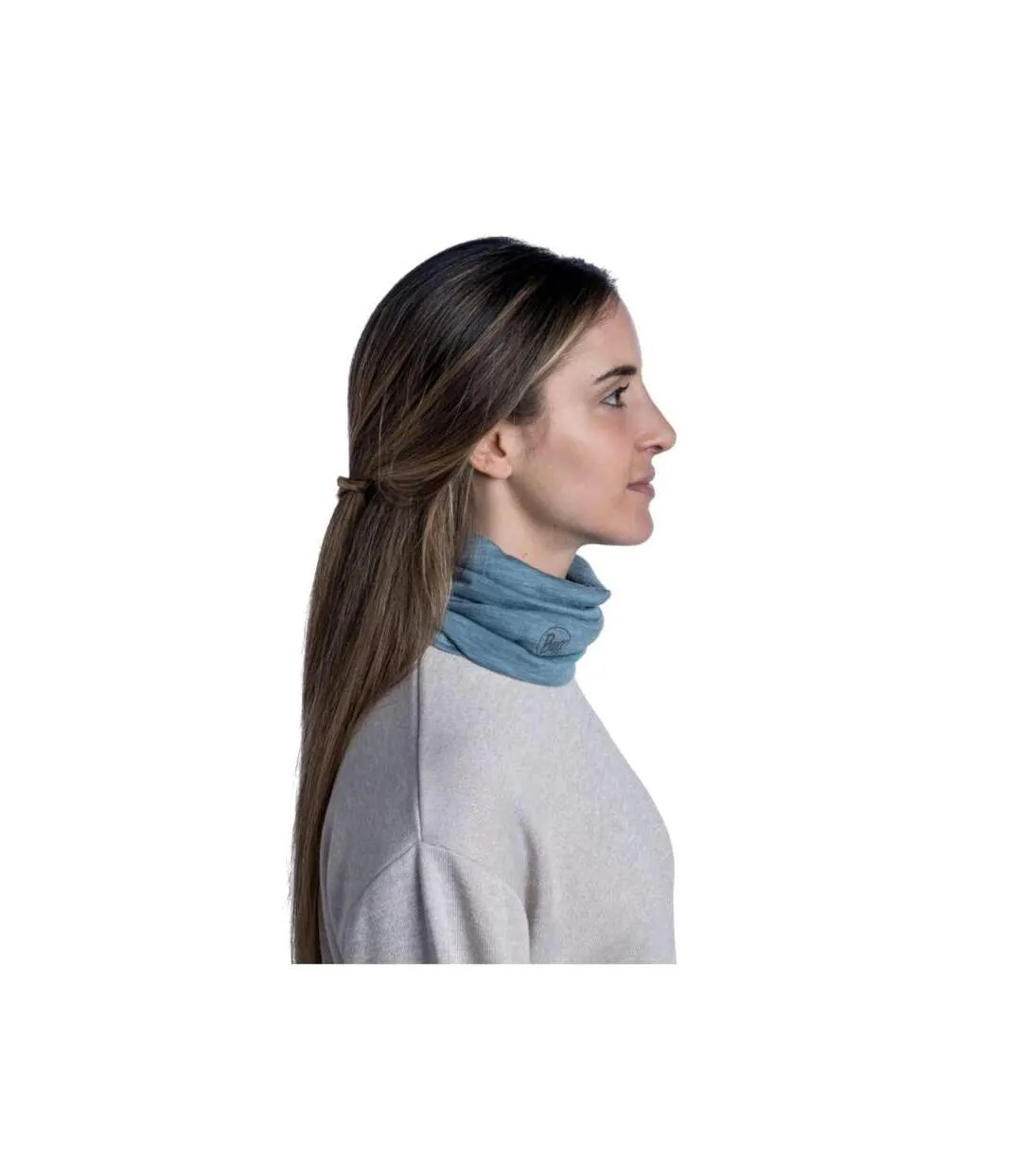 Snood Adulte Taille Unique Bleu Clair Buff-4
