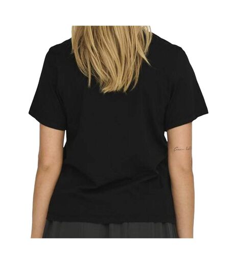 T-shirt noir femme jdy pisa 15298612