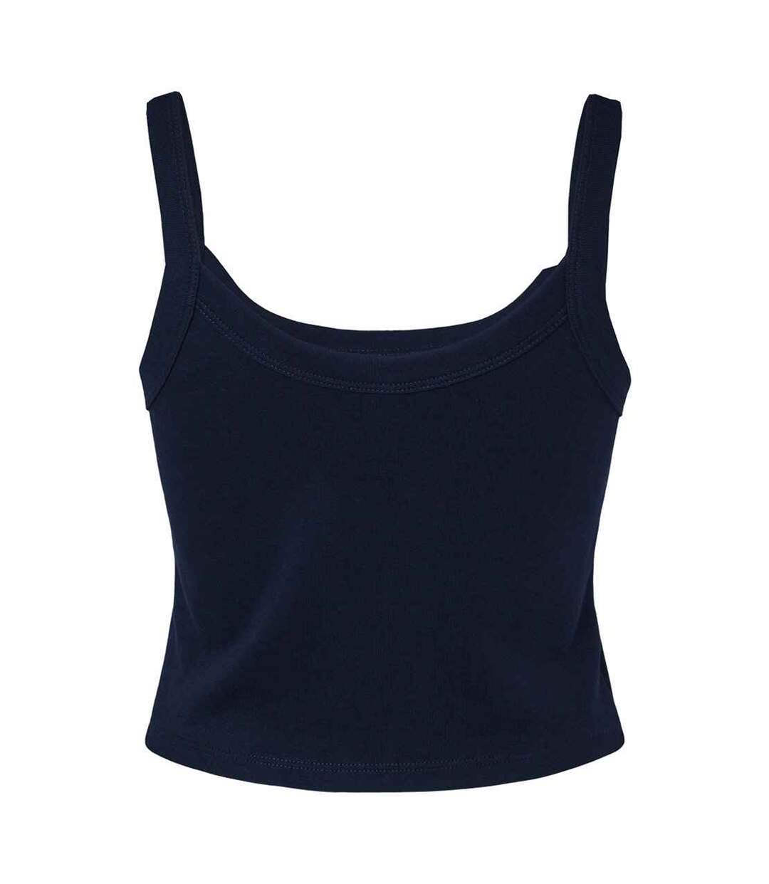 Débardeur Femme Bleu Marine Uni Mélange Bella + Canvas-2