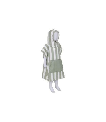 Poncho de Plage Enfant Wili 55x70cm Vert Céladon