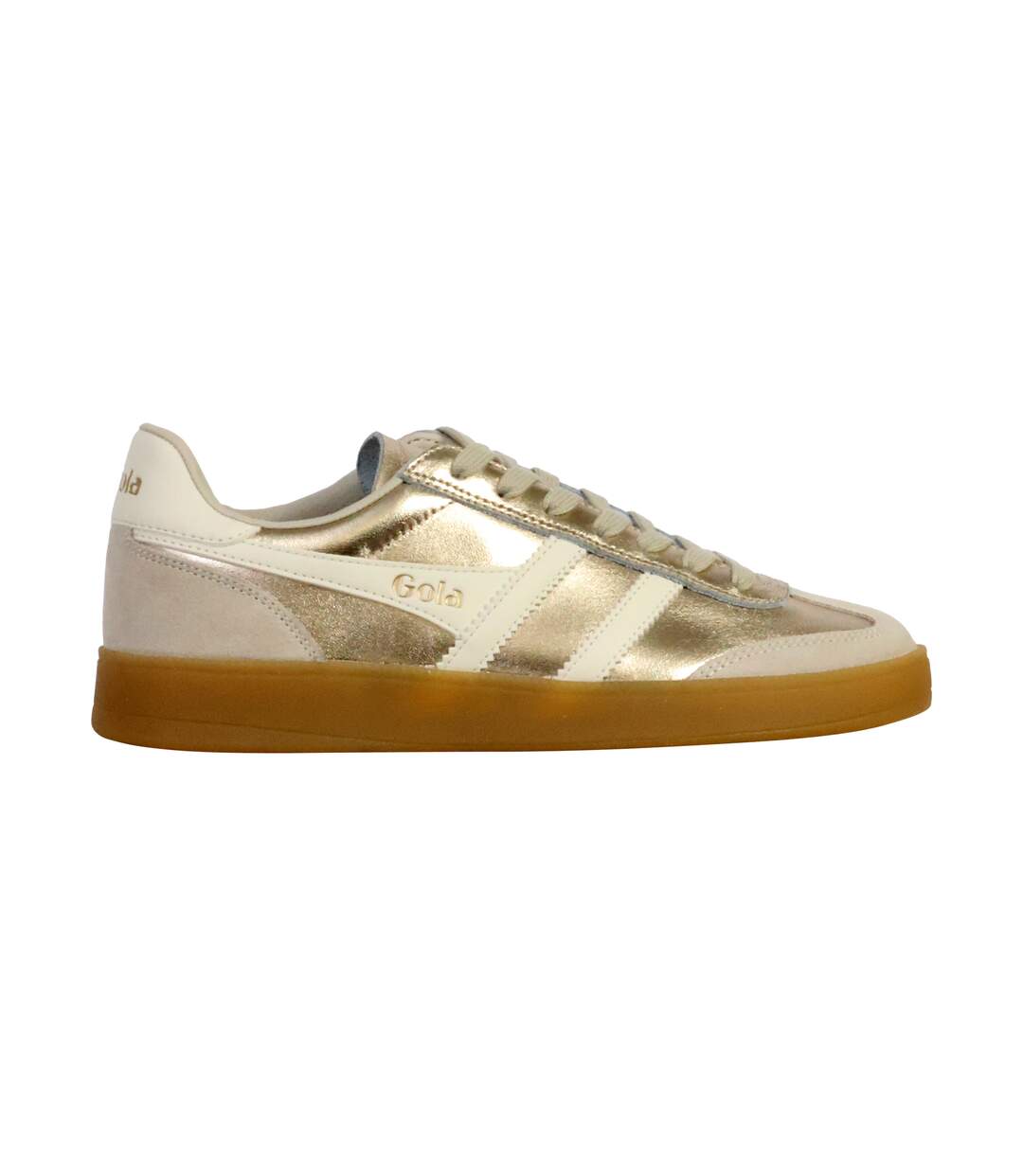 Basket Cuir Gola Viper Metallic-2