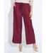 Pantalon fluide élastiqué twill uni-1