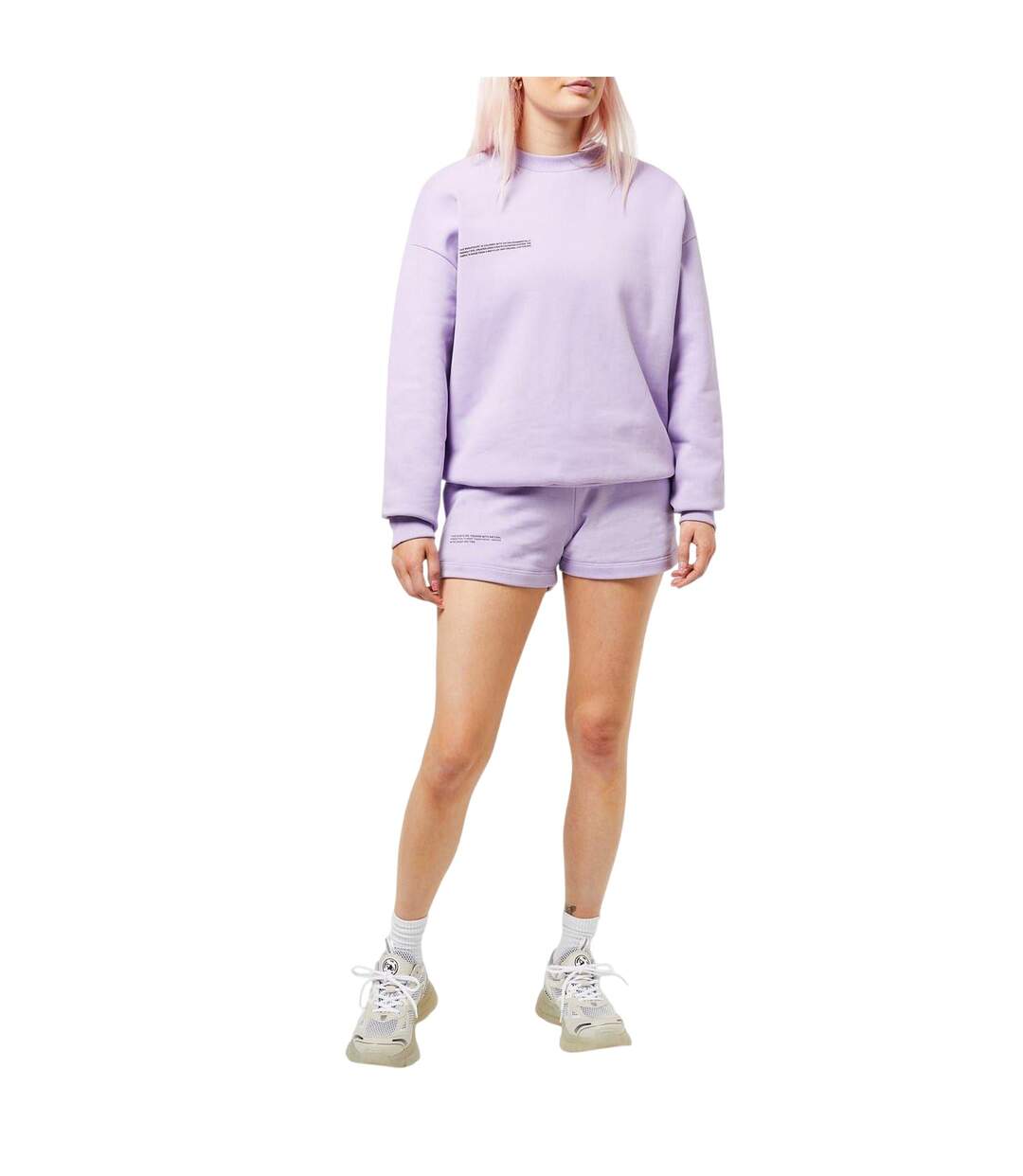 Short Femme Rose Pâle Pangaia-1