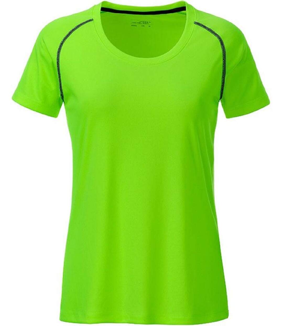 Maillot running respirant - Femme - JN495 - vert vif