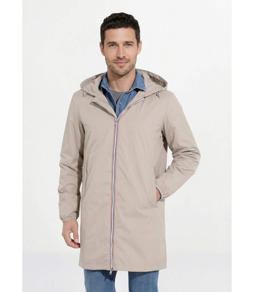 Parka longue déperlante tendance-1