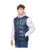 Mens brookers jersey puffer jacket navy Bewley & Ritch-1