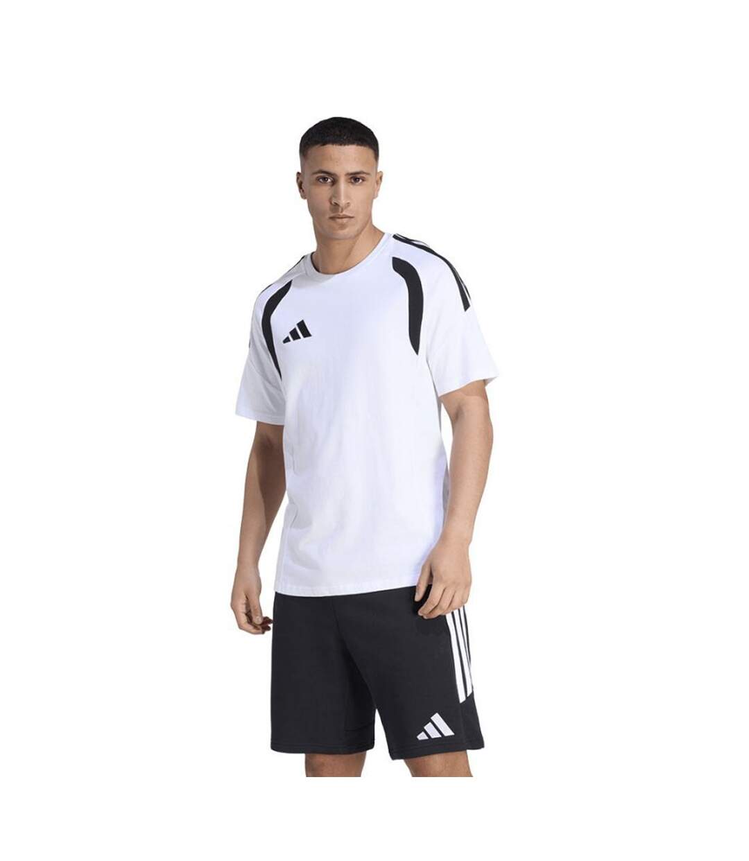 T-shirt Tiro League Homme Blanc Adidas-2