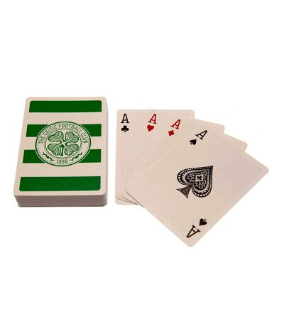 Celtic FC - Jeu de cartes (Vert / Blanc) (Taille unique) - UTBS3897