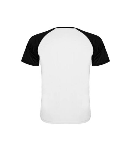 T-shirt indianapolis adulte blanc / noir uni Roly