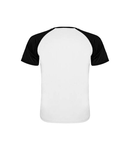 T-shirt indianapolis adulte blanc / noir uni Roly