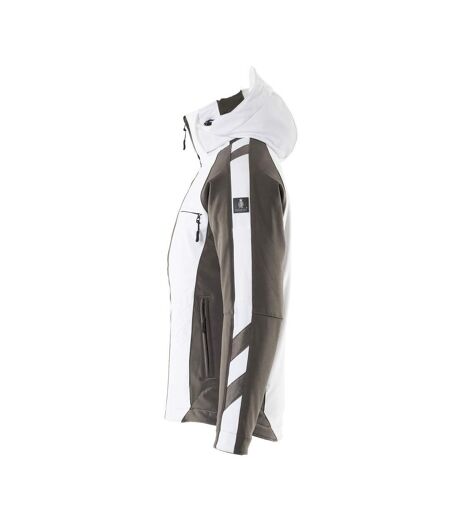 Blanc Anthracite Foncé Mascot