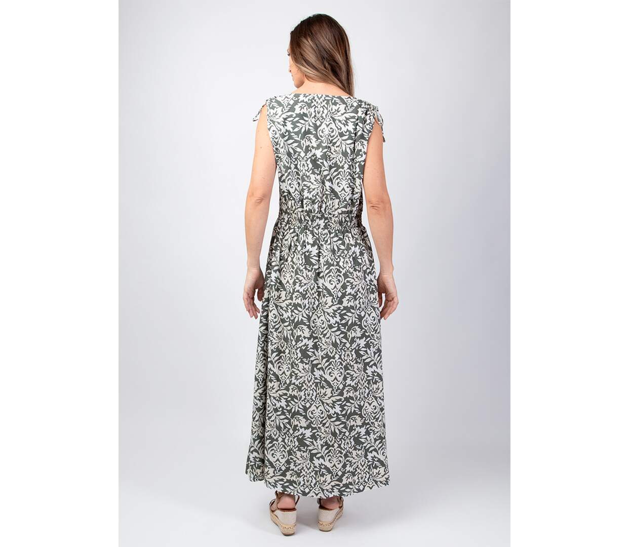 Robe longue ethnique PALOMA estivale Coton Du Monde-4