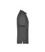 Polo Motif/style Rayures Contrastées Homme Graphite Turquoise Pâle James And Nicholson-3