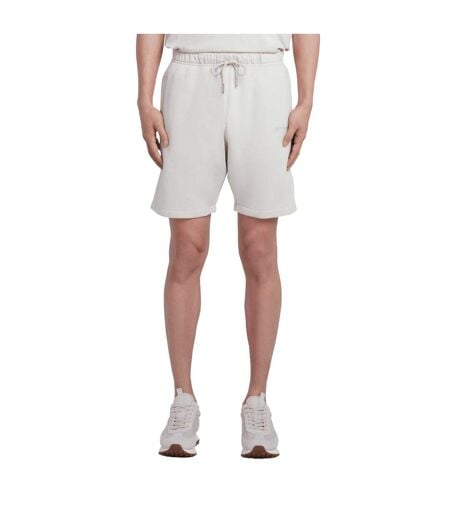 Mens Pique Shorts Taupe Mallet