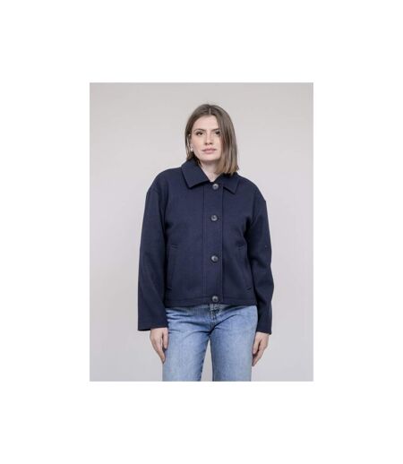 Veste courte effet laine UPARLIE - Dona X Lisa