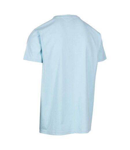 T-shirt Manches Courtes Motif/style Lettrage Cedarf Homme Bleu Clair Imprimé Trespass