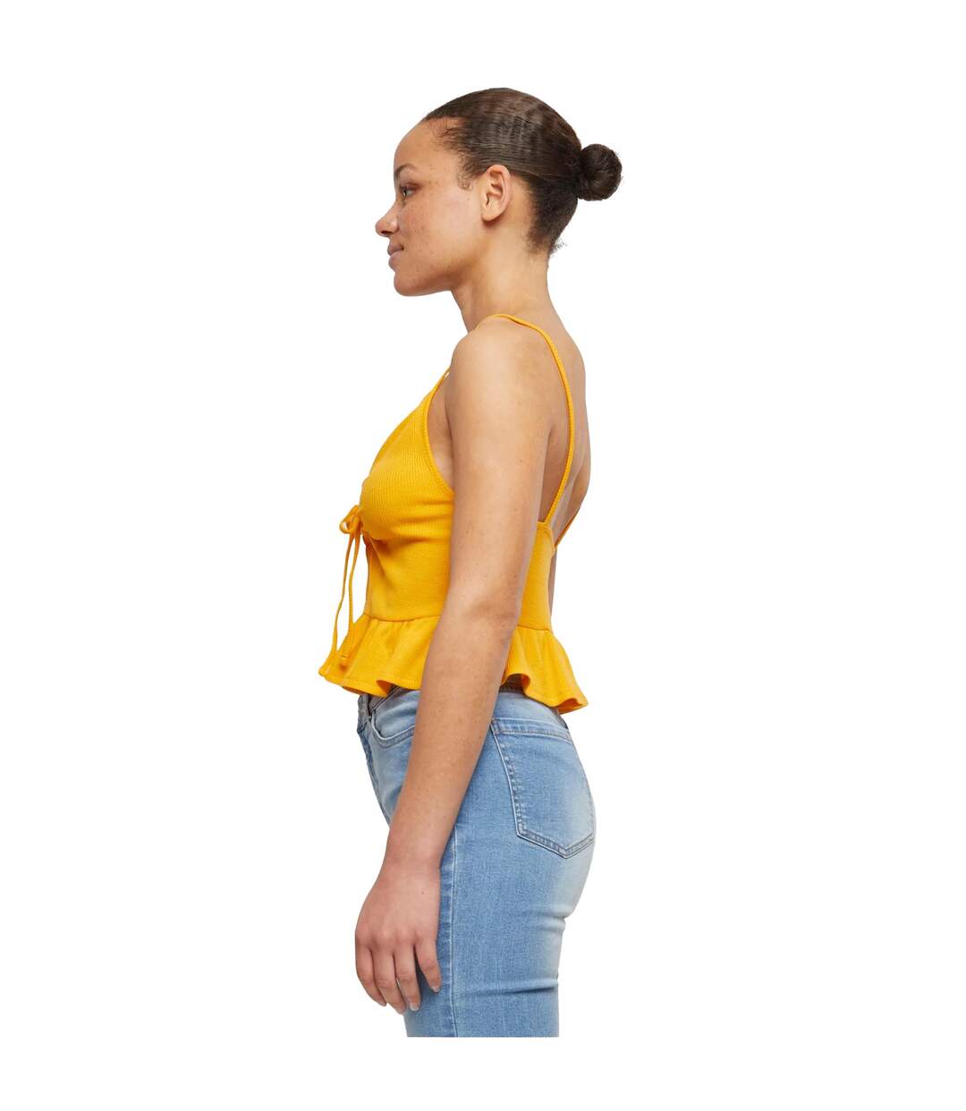 Haut Motif/style Volanté Femme Mangue Urban Classics-3