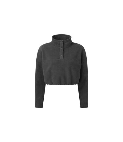 Haut Polaire Court Femme Gris Foncé TriDri