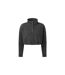 Haut Polaire Court Femme Gris Foncé TriDri-1