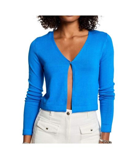 Gilet bleu femme morgan mzina
