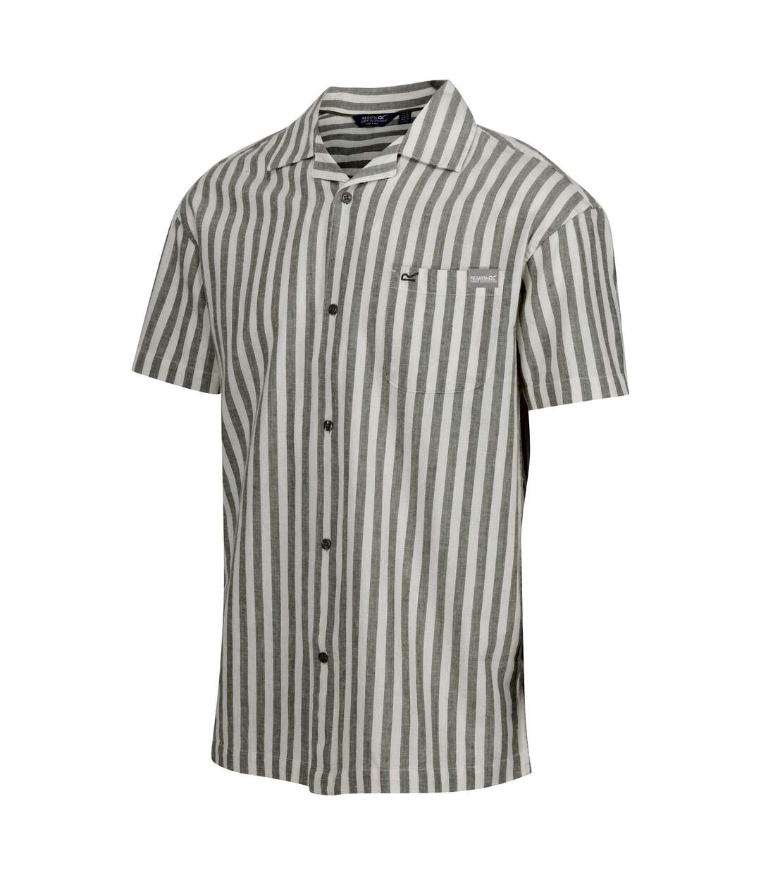 Chemise shorebay homme faune / blanc cassé Regatta