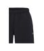 Mens Fleece Shorts Black Everlast-3