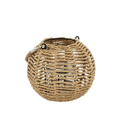 Lanterne Ronde Déco Maty 18cm Naturel