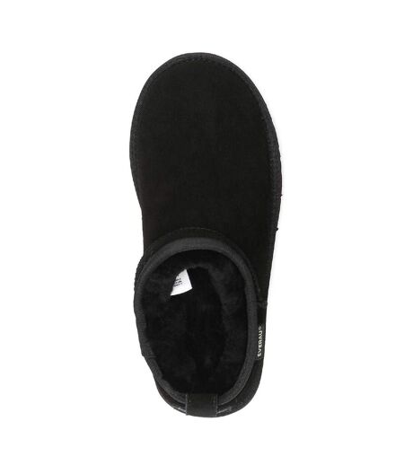 Chaussons Quail Femme Noir EverAu