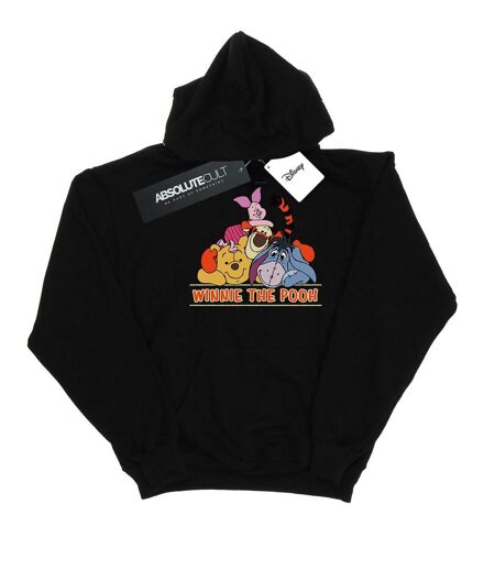 Disney Sweat à capuche Winnie The Pooh Group Womens/Ladies (Noir) - UTBI15491