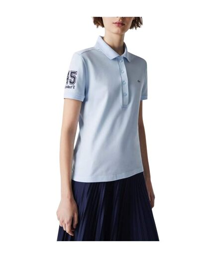Polo club med femme bleu Lacoste