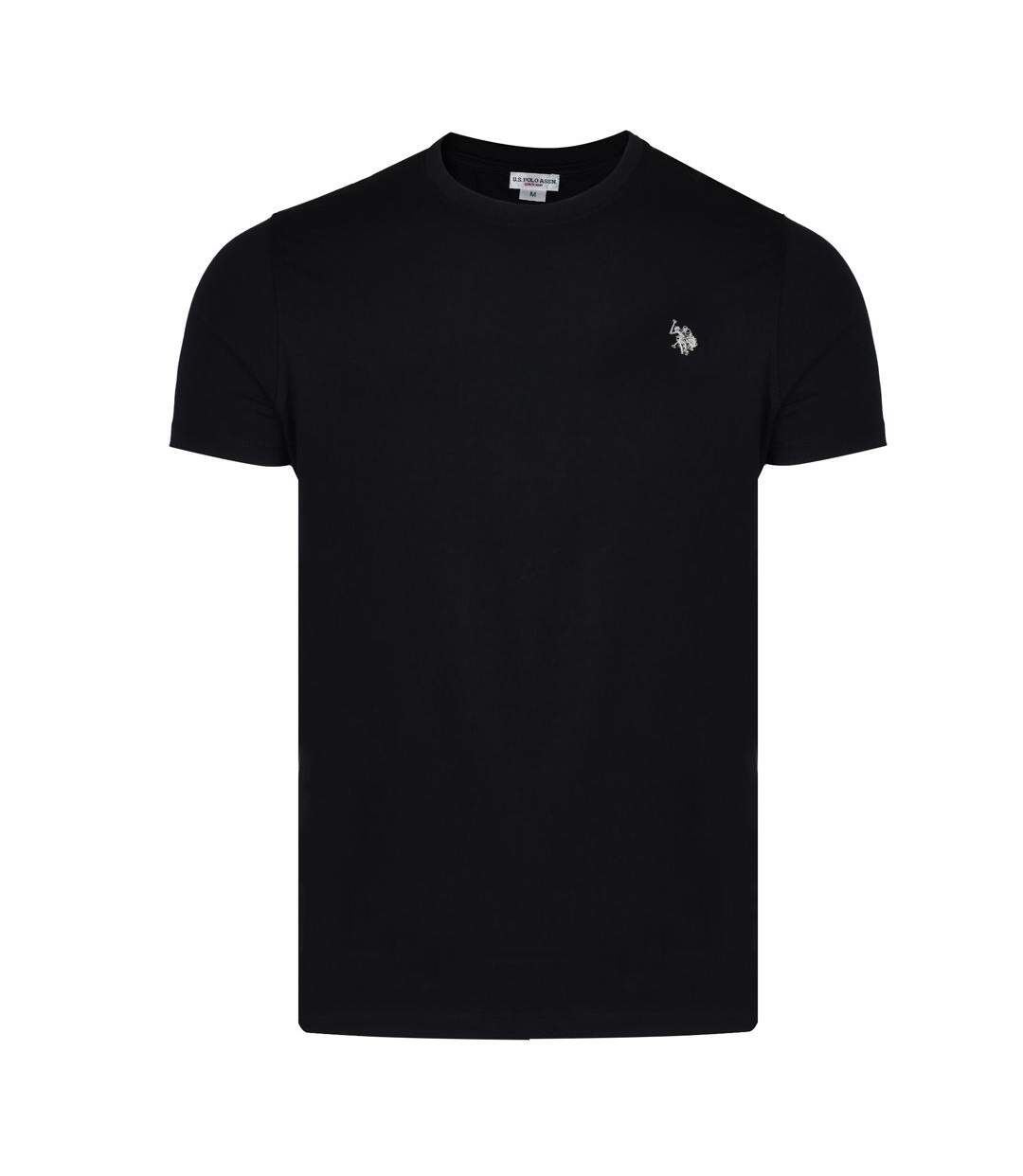 T-Shirt noir homme us polo assn cick-1