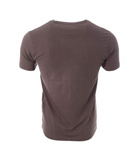 T-shirt marron homme best mountain 2005 - l