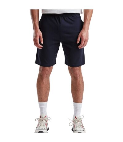 Mens Iconic 195 Jersey Shorts Deep Navy Fruit Of The Loom