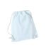 Sac À Cordon Taille Unique Bleu Pastel Blanc Westford Mill-1