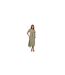 Robe Mi-longue Motif/style Floral Femme Jaune Brave Soul-1