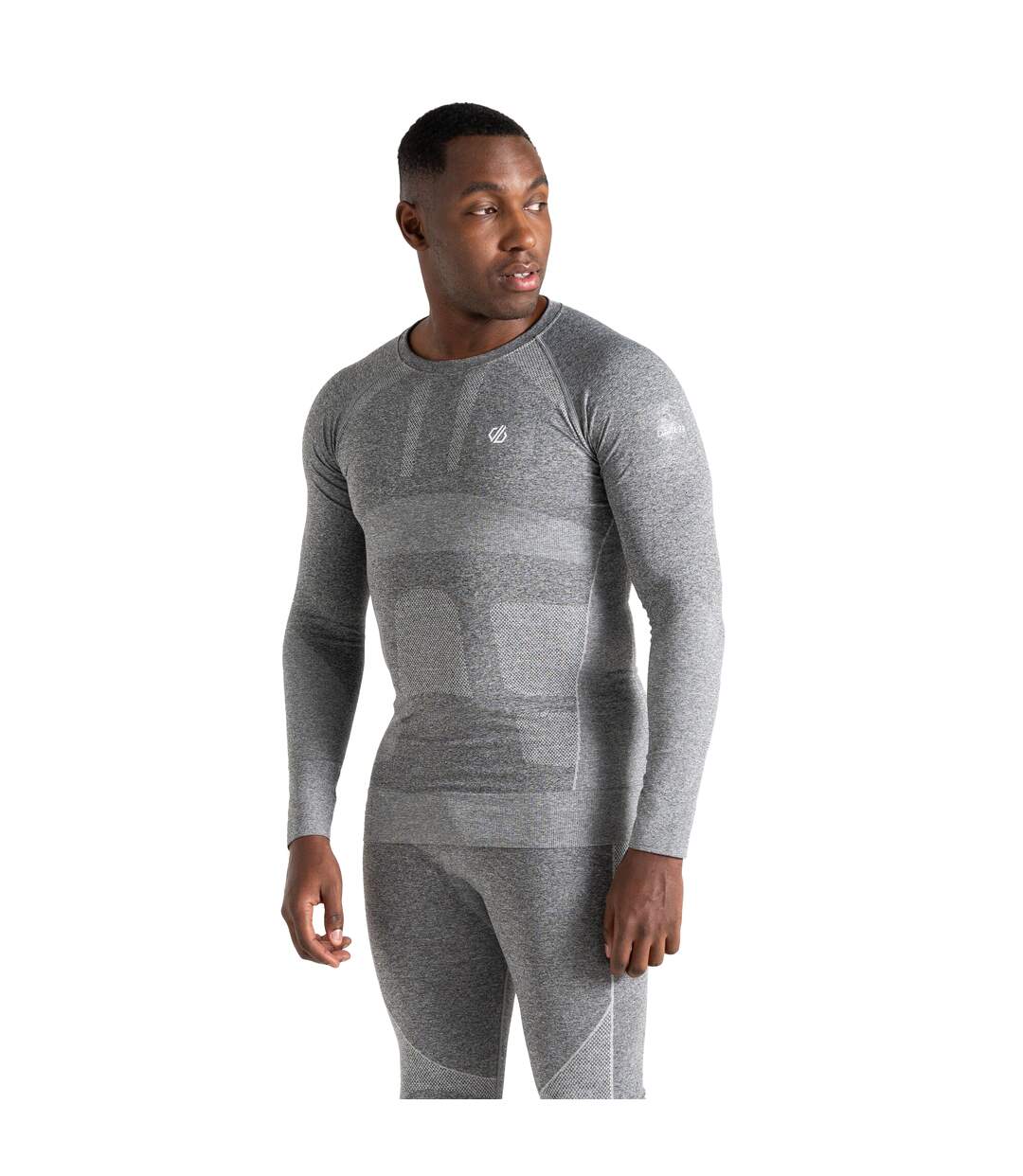 Haut thermique in the zone homme gris charbon chiné Dare 2B