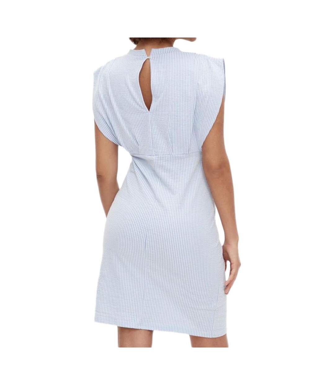 Robe D'allaitementBleu/Blanc Femme Mamalicious Marie - L-2