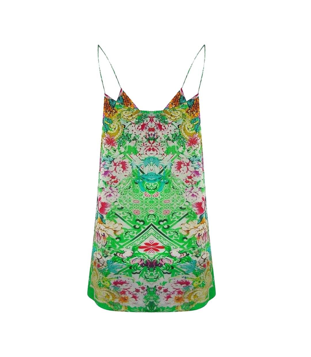 Débardeur Versailles Gardenia Femme Vert Inoa-2