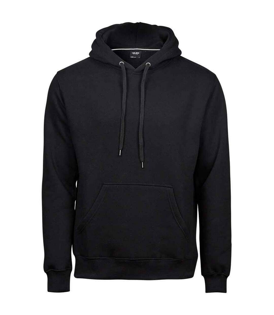 Sweat capuche hommes noir Tee Jays-1