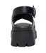 Womens/ladies onldoja 10 sandals black Only-2