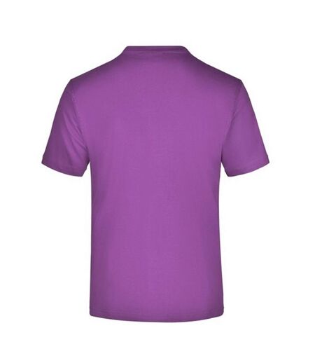 T-shirt Medium Adulte Violet James And Nicholson