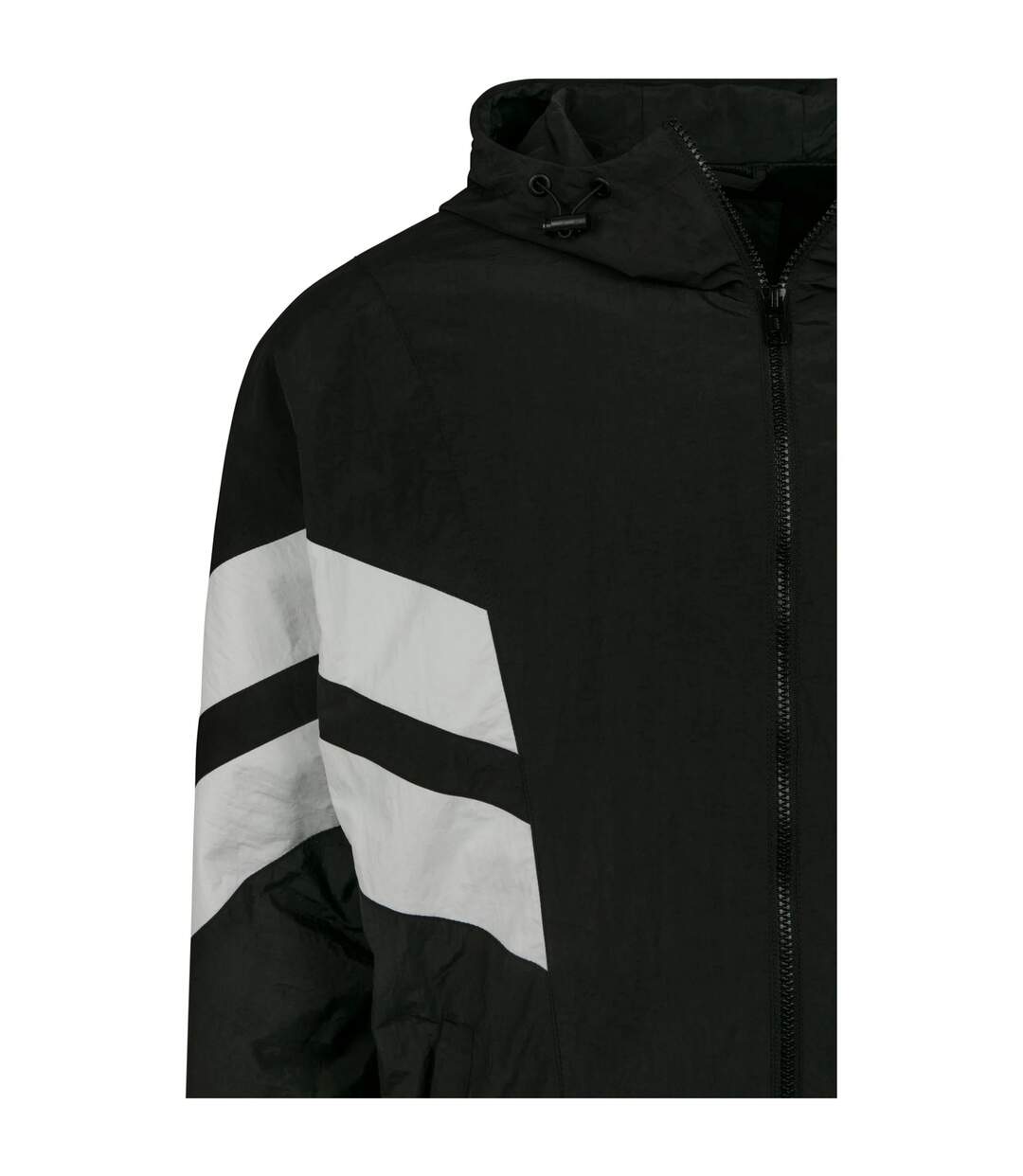 Veste De Survêtement Homme Noir Blanc Urban Classics-4