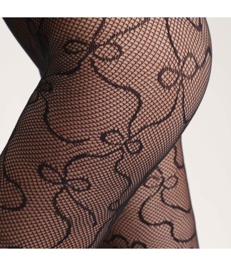 Collant motif nœud Style